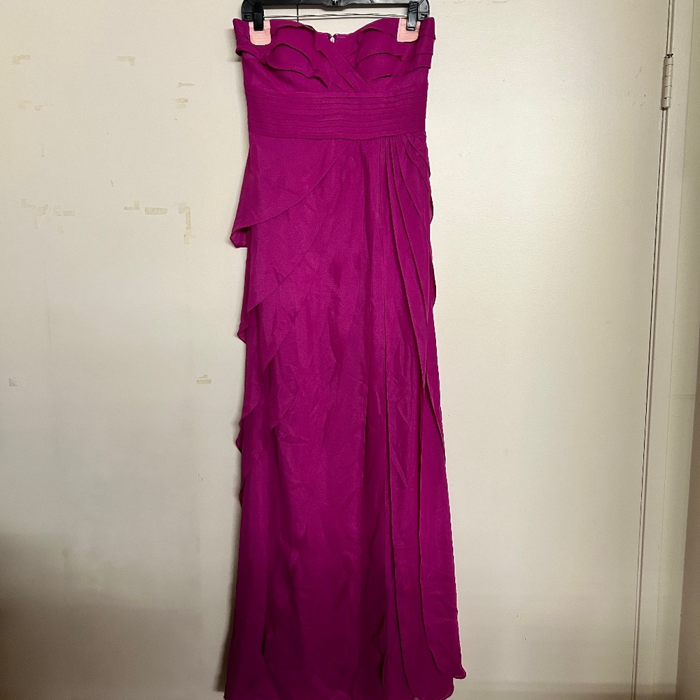 Fuchsia Adrianna Pappell Evening Gown
